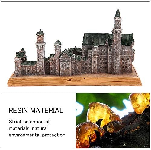New Swan Stone Castle Building Model Statue