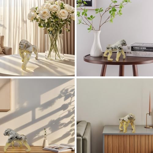 646 Inch Gorilla Statue - Lego-Inspired Home Decor