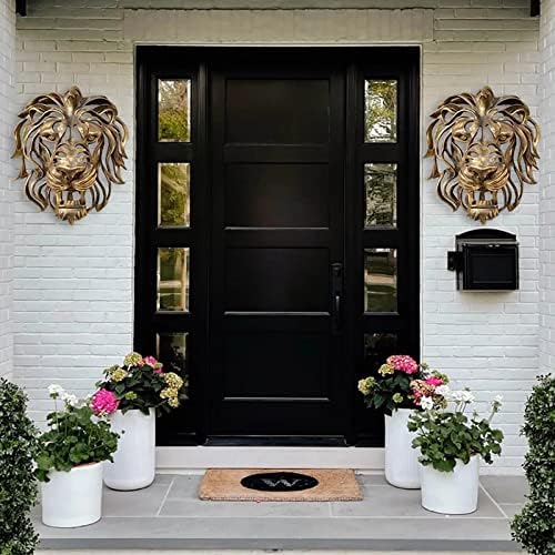 Rare Metal Lion Wall Art - Fathers Day Gift