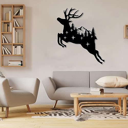 Fayholy Deer Metal Wall Decor 157x268 Inch