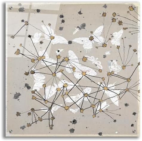 Epic Art 19th Century Butterfly Constellations 1 Wall Art 24x24