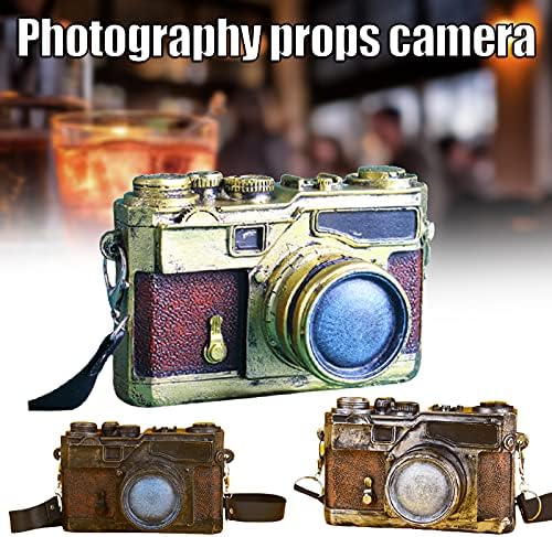 Arinda Resin Vintage Camera Sculpture