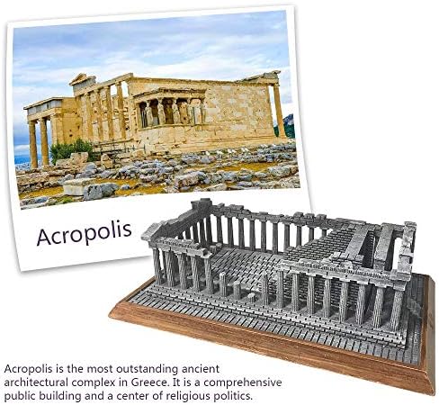 Greek Acropolis Athens Resin Statue Ornament
