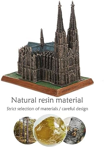 NUNETH Cologne Cathedral Resin Statue Brown