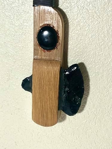 Decorative Wooden Macuahuitl Wall Art Aztec Style