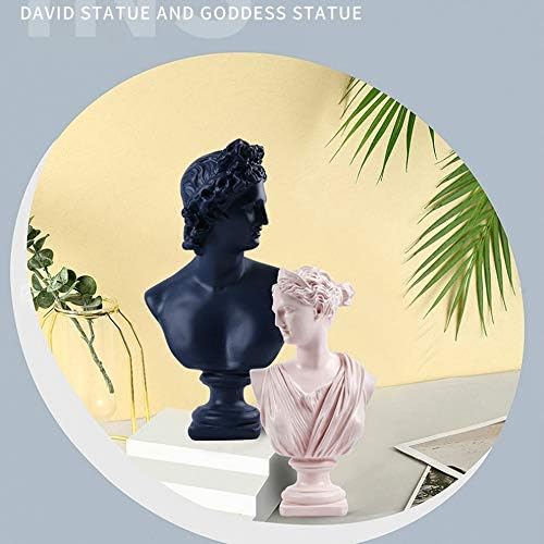 Ancient Greece Resin David Venus Head Statue Home Decor