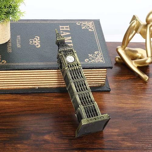 Gatuida Big Statue Metal Building Model London Table Decor