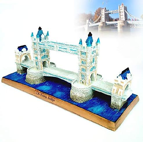 Tower Bridge Resin Statue - Elegant Home Decor Sculpture