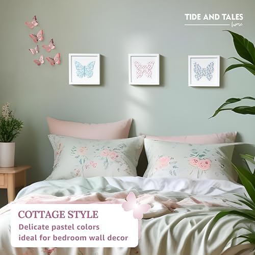 TideAndTales Butterfly Wall Decor Set of 3