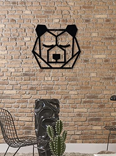 RUBIGA Bear Metal Wall Decor Sculpture