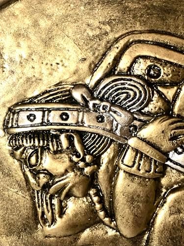 Mayan Calendar Wall Decor with Antique Bronze Finish