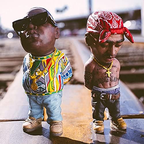 Legend Commemorative Rap Star Resin Statues 5PCS