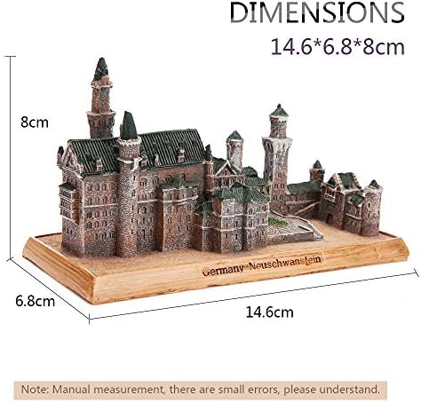 New Swan Stone Castle Building Model Statue