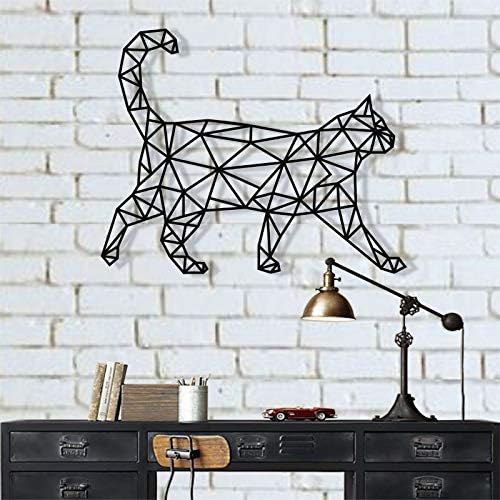 DEKADRON Metal Wall Art Cat Silhouette Decor
