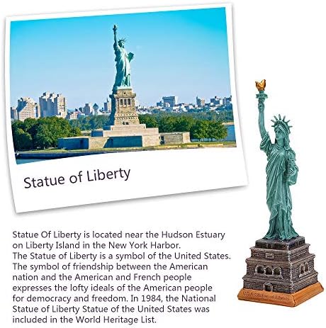 Miniature Statue of Liberty Resin Sculpture for Home Decor
