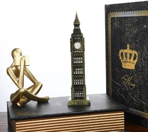 Gatuida Big Statue Metal Building Model London Table Decor