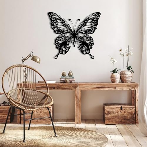 OZF Large Metal Butterfly Wall Decor