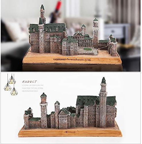 New Swan Stone Castle Building Model Statue