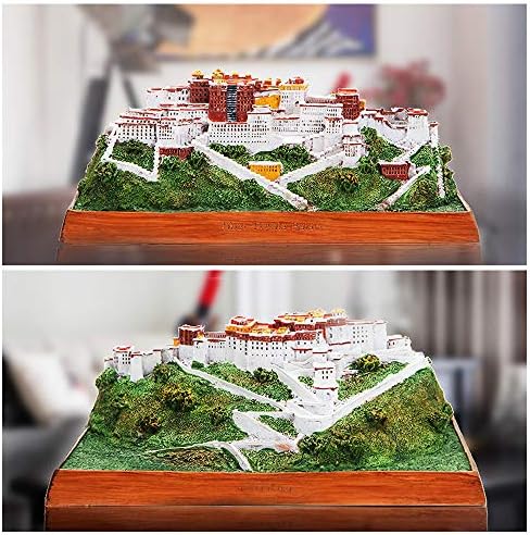 Potala Palace Resin Statue for Home Desk Decoration