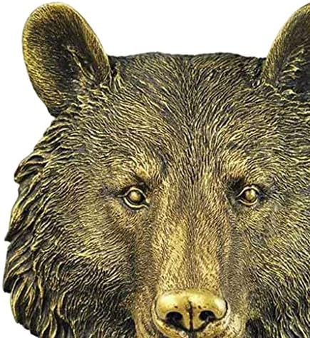 MagiDeal Wall Mounted Bear Sculpture Rustic Farmhouse Decor