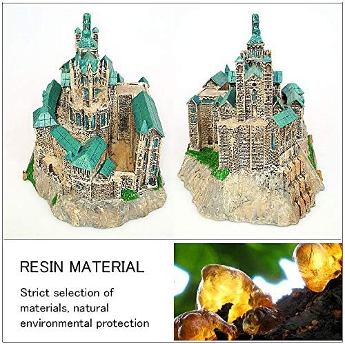 Mont-Saint-Michael France Statue Desktop Decor Resin