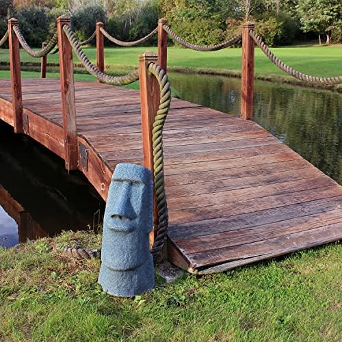 EMSCO Group Easter Island Head Statue - 28 Inch Resin Sculpture