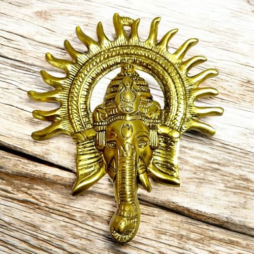 Sawcart Ganesh Wall Hanging Decor for Home Office