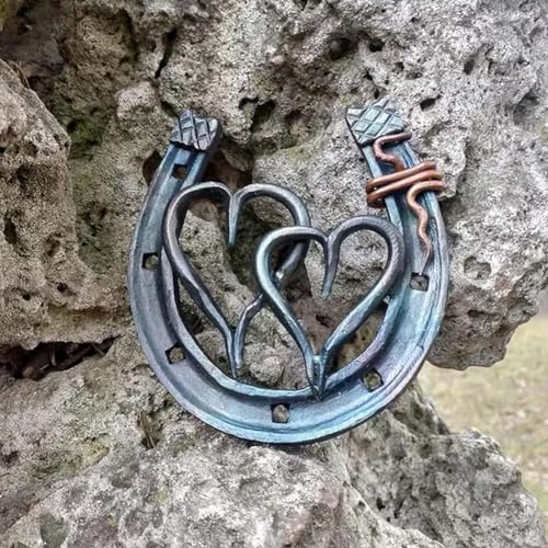 Nuhikap Rustic Lucky Horseshoe Wall Decor 1 PCS