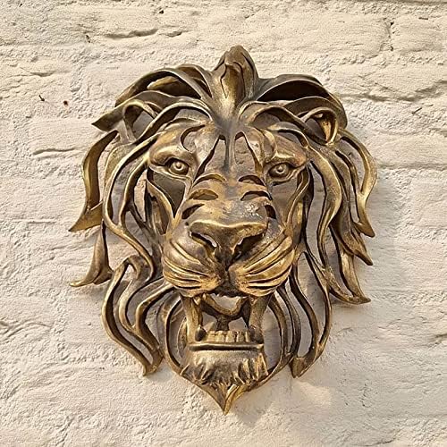 Rare Metal Lion Wall Art - Fathers Day Gift