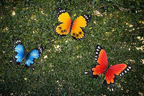 CraftyCrocodile Butterfly Wall Decor Set of 3